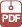 Icon of a PDF logo